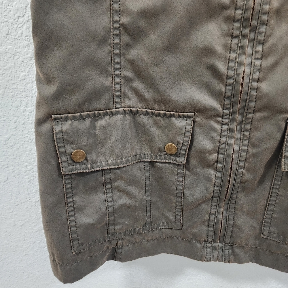 Liz Claiborne Womens Four Pockets Life Jacket Size M - Picture 4 of 12